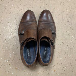 MENS Rush Gordon Rush Brown Leather Loafers